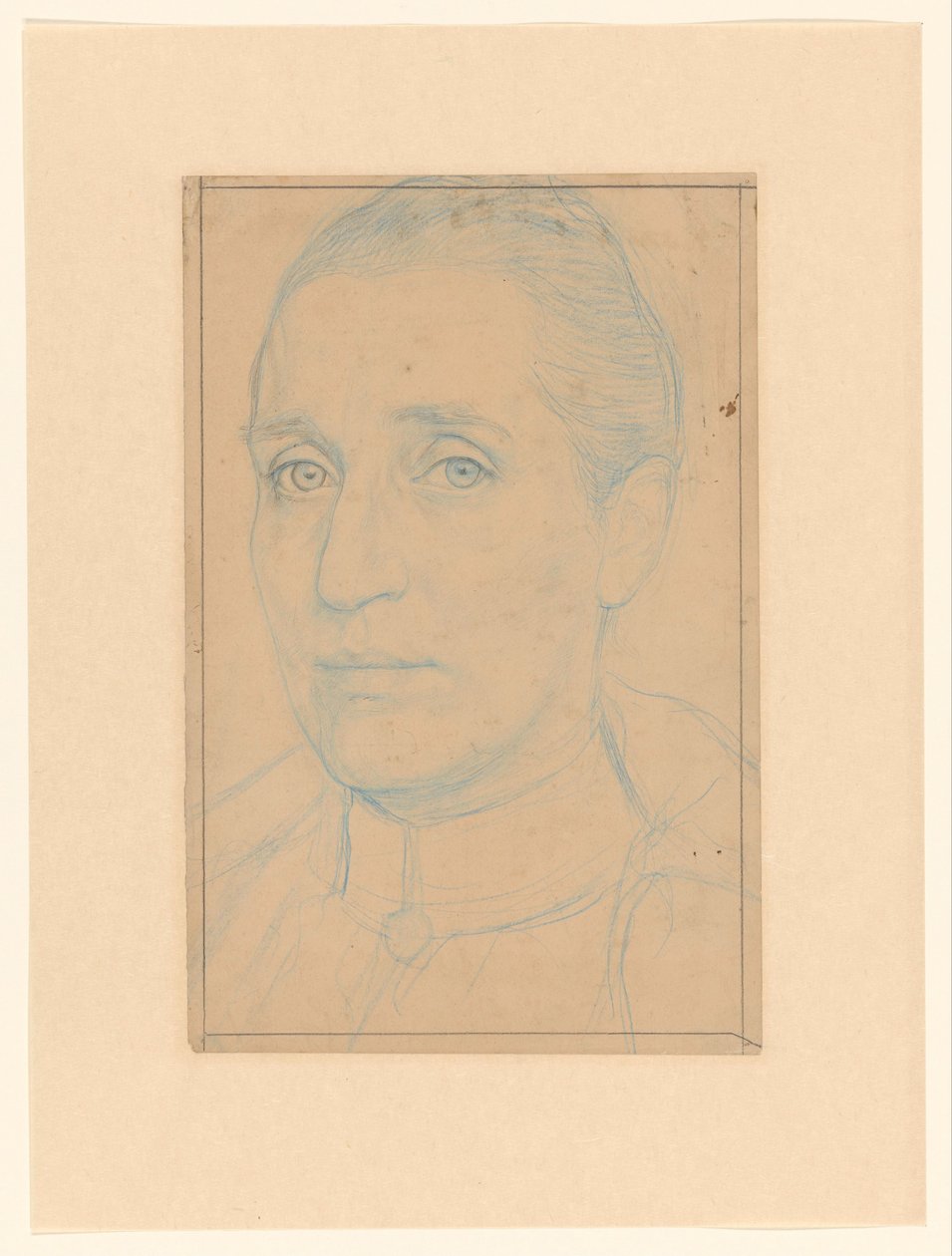 Porträt von Anna Dorothea Veth-Dirks von Jan Veth