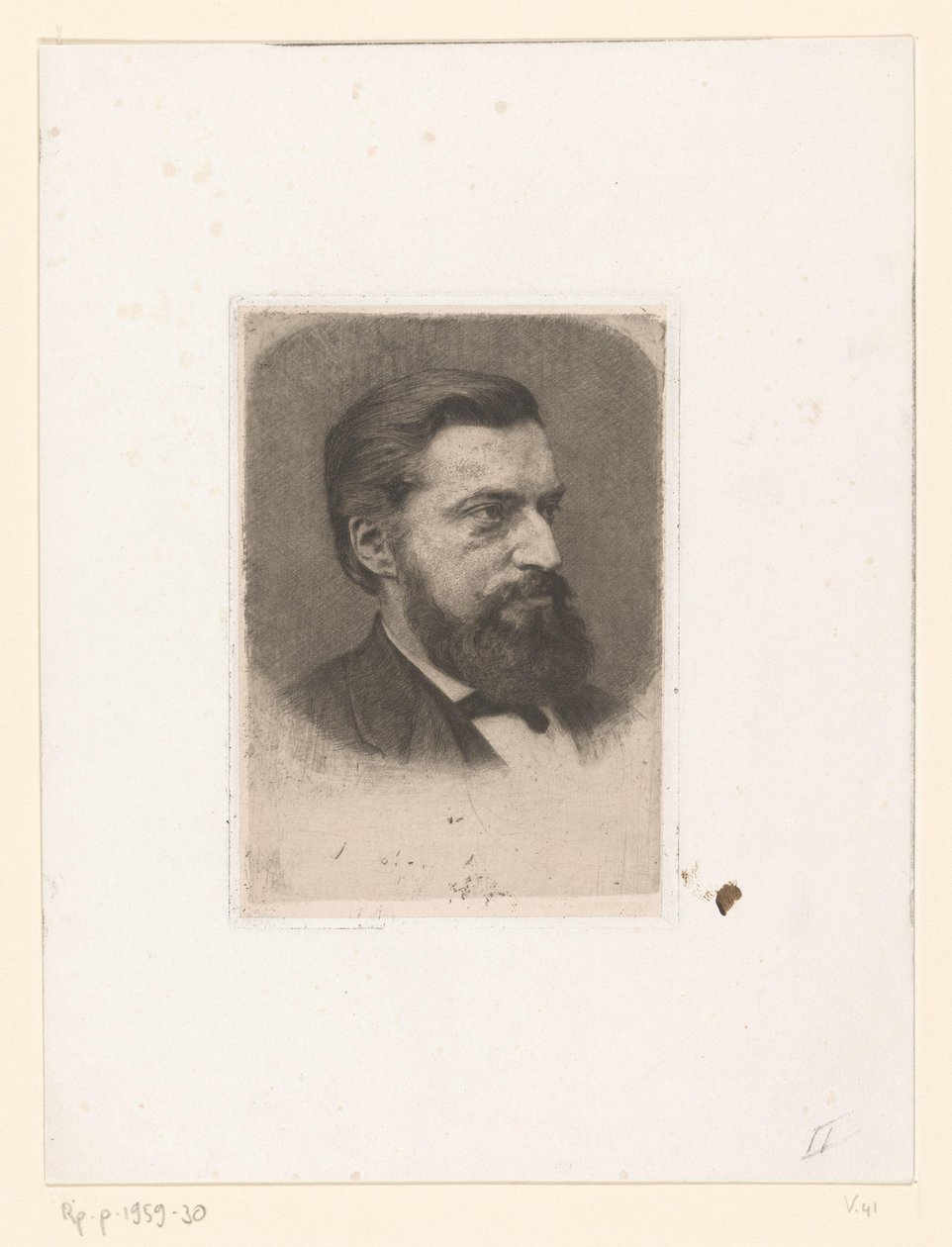 Porträt von Thomas Theodorus Hendrikus Jorissen von Jan Veth
