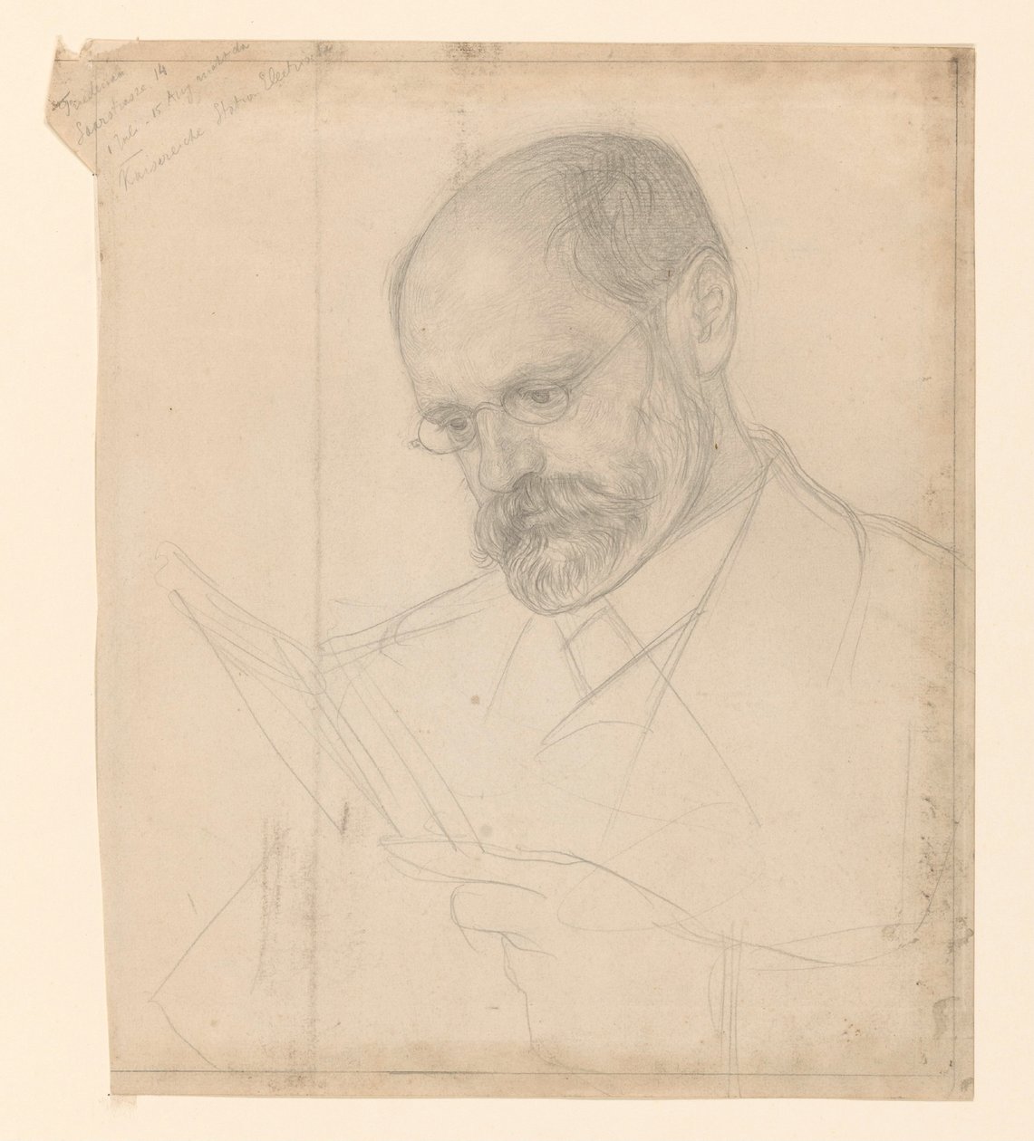 Porträt von Herrn K.J. Kautsky von Jan Veth