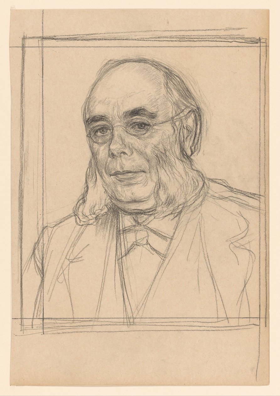 Porträt von Dr. H. Pierson von Jan Veth