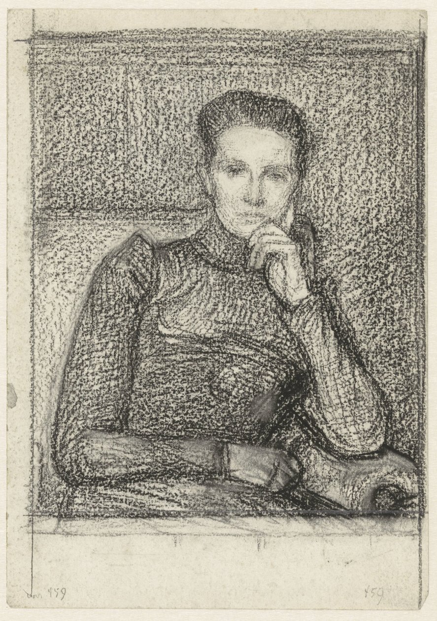 Porträt von Frau K.C. Boxman-Winkler von Jan Veth