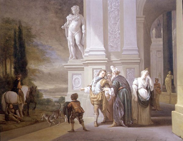 Die Abreise des verlorenen Sohnes von Jan Baptist Weenix