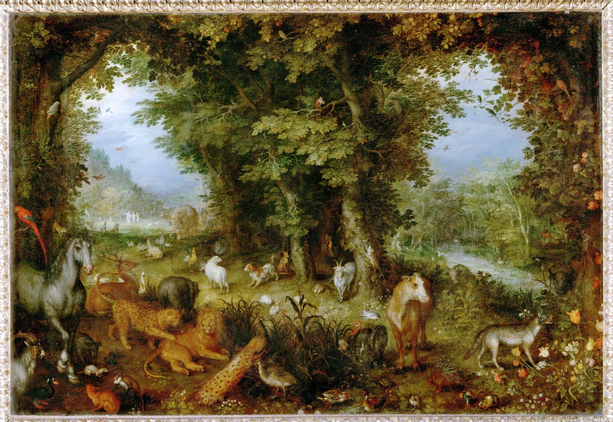 Das irdische Paradies von Jan the Elder Brueghel