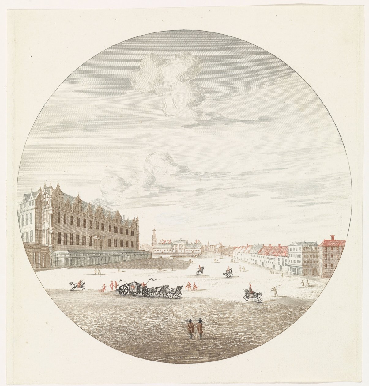 Ansicht des Stadtschlosses von Berlin von der Platzseite von Jan van Call (I) (possibly)