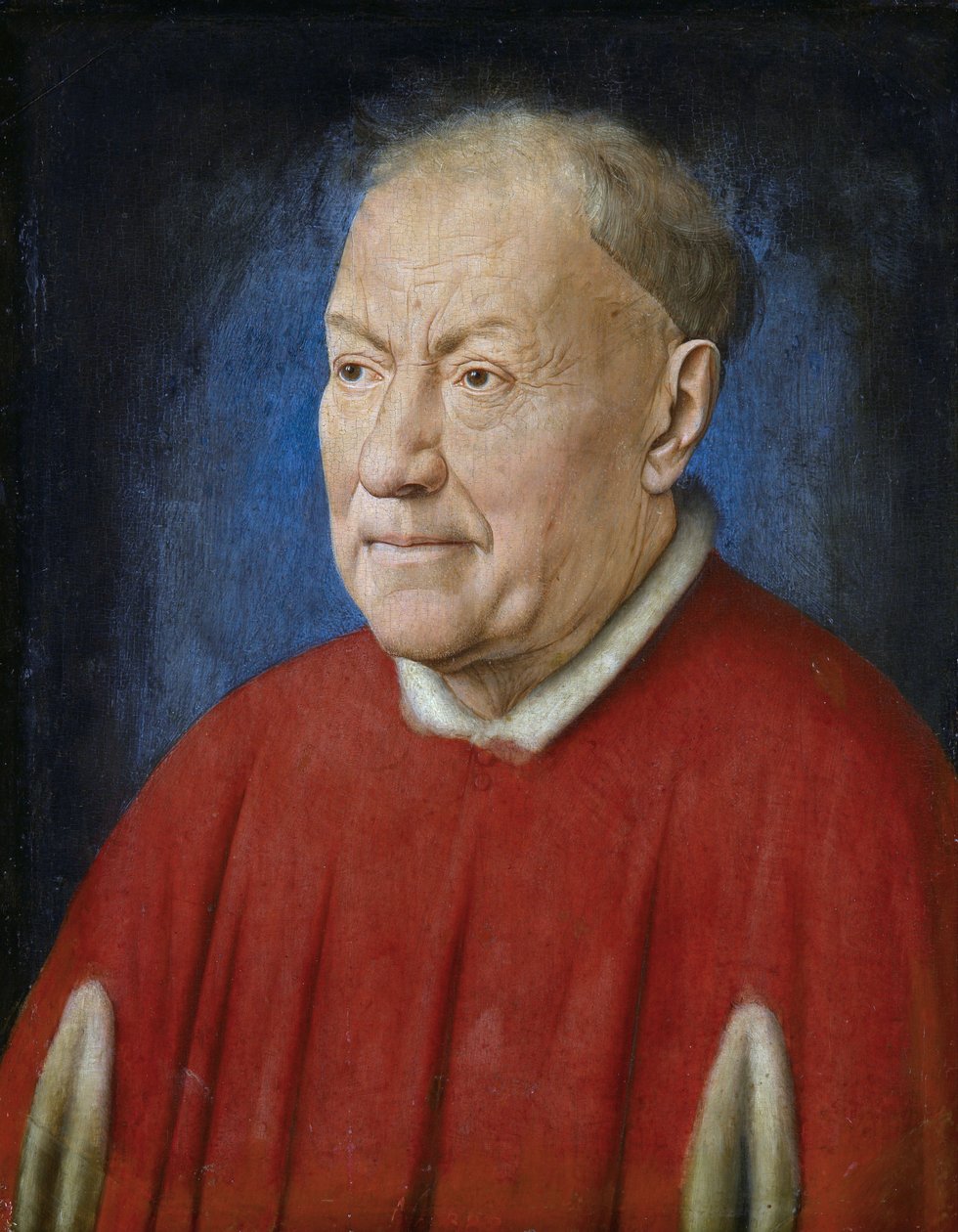 Porträt des Kardinals Nicholaes Albergati von Jan van Eyck