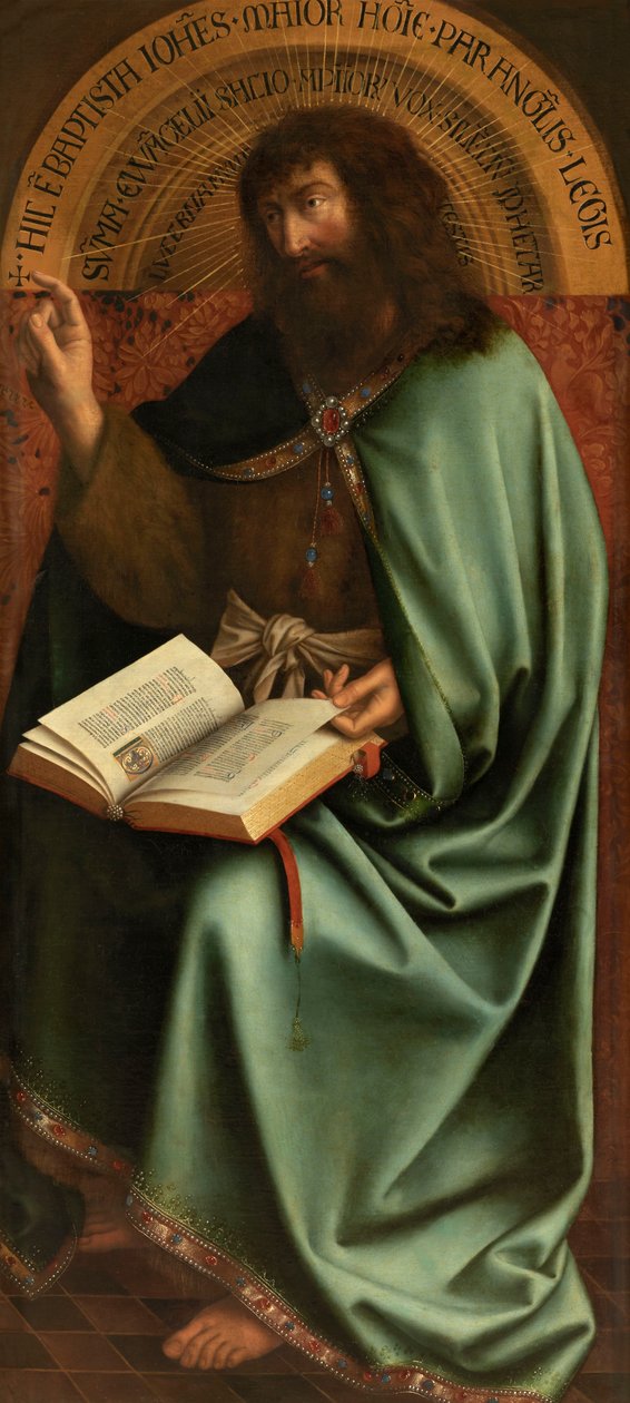 Johannes der Täufer von Jan van Eyck