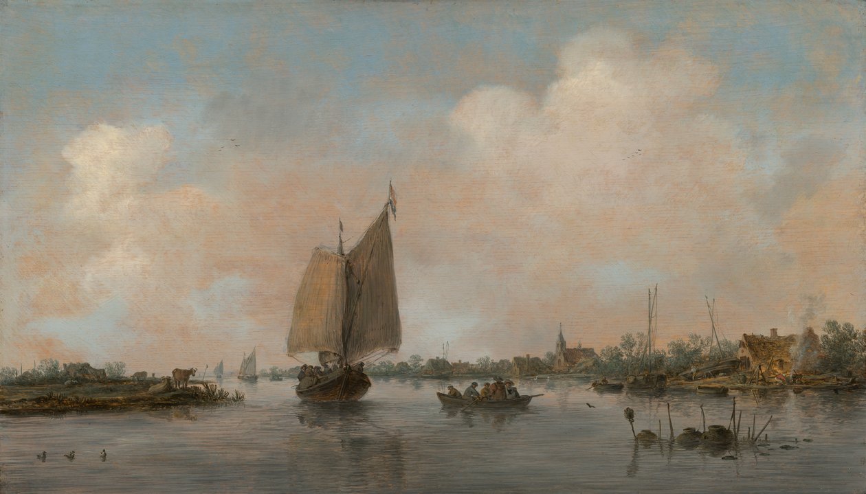 Flussblick von Jan van Goyen