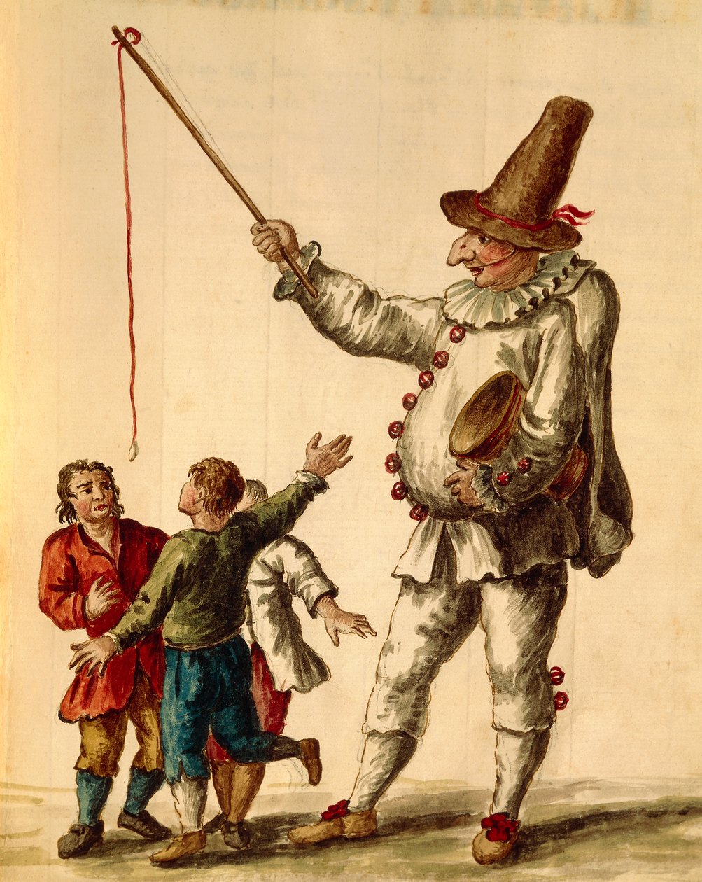 Karnevalsspiele, Aquarell von Giovanni Grevembroch von Jan van Grevenbroeck