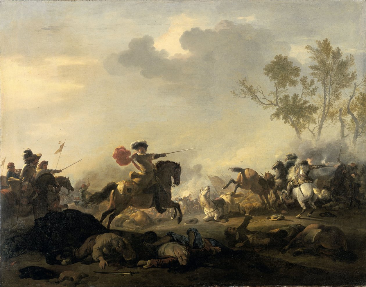 Kavallerieangriff von Jan van Huchtenburgh