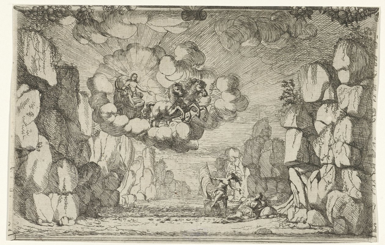 Die Erscheinung von Apollo von Jan van Ossenbeeck
