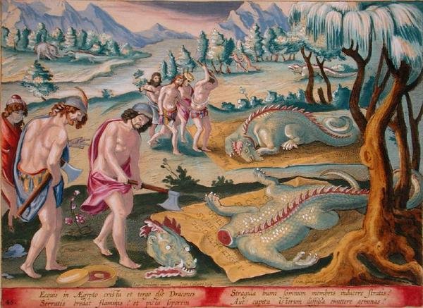 Krokodile enthaupten, Tafel 46 aus 