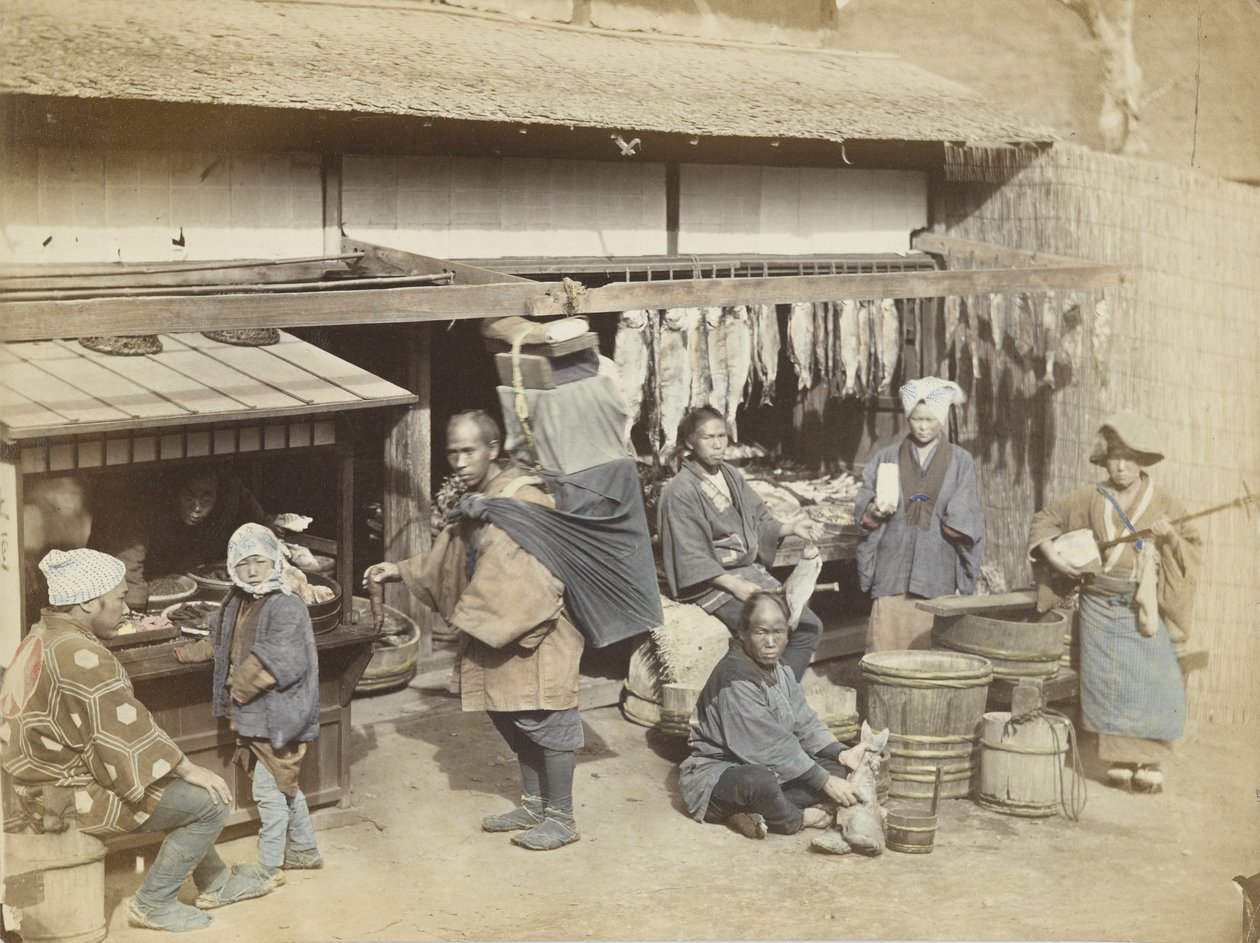 Marktplatz in Japan von Japanese Photographer