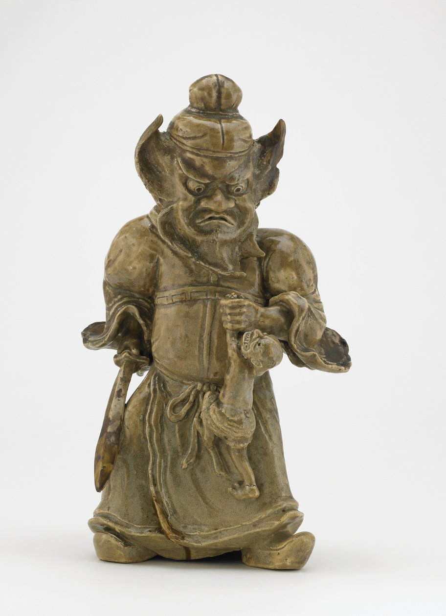 Figur von Shoki, dem Dämonenbezwinger, Tokio, Edo-Zeit von Japanese School