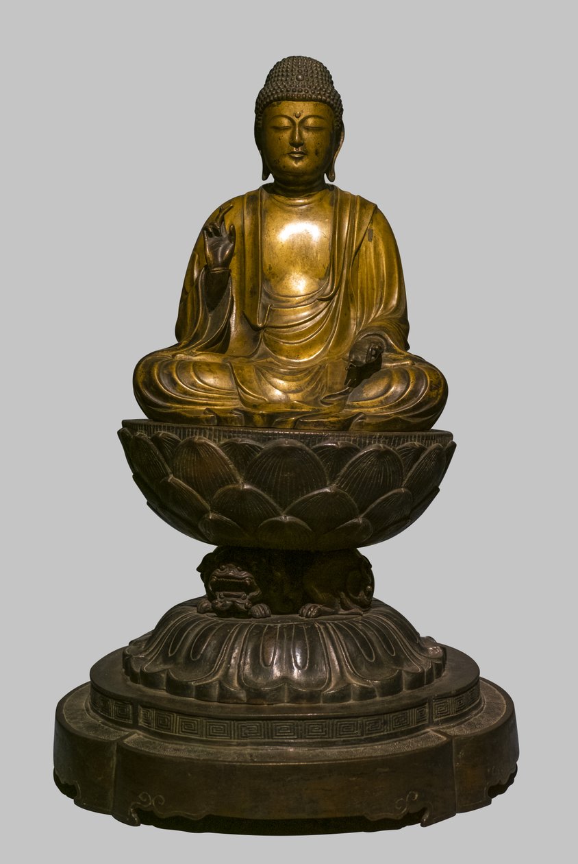 Shakyamuni nach seiner vollkommenen Erleuchtung von Japanese School