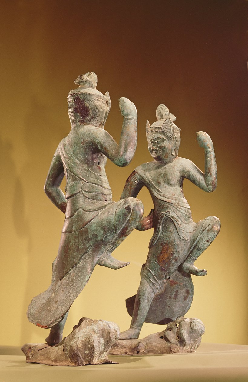 Zao Gongen, Heian-Periode (794-1185) (vergoldete Bronze) von Japanese School