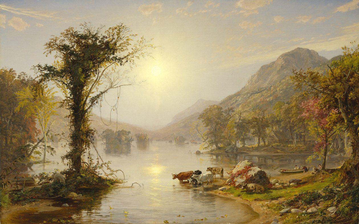 Herbst am Greenwood Lake von Jasper Francis Cropsey