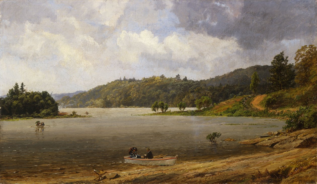 Am Wawayanda-See, New Jersey, 1873 von Jasper Francis Cropsey