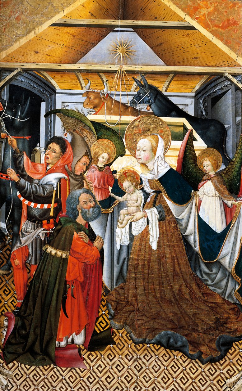 Die Anbetung der Hirten, Altarbild aus Verdu von Jaume Ferrer