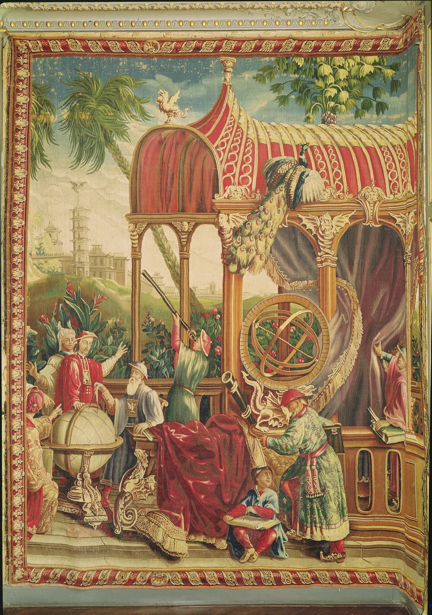 Die Astronomen, Beauvais Werkstatt, 1711 von Jean Baptiste Belin de Fontenay