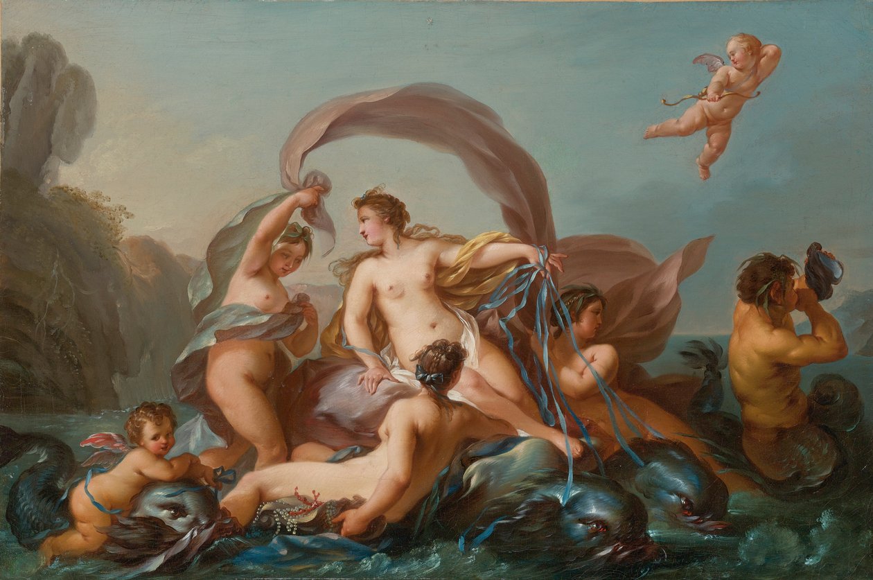 Die Geburt der Venus von Jean Baptiste Marie Pierre