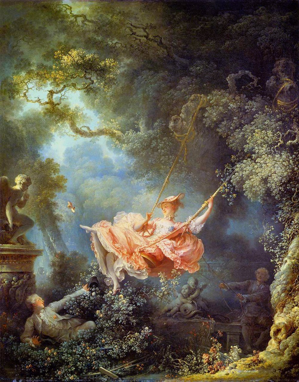 Schaukel von Jean-Honore Fragonard