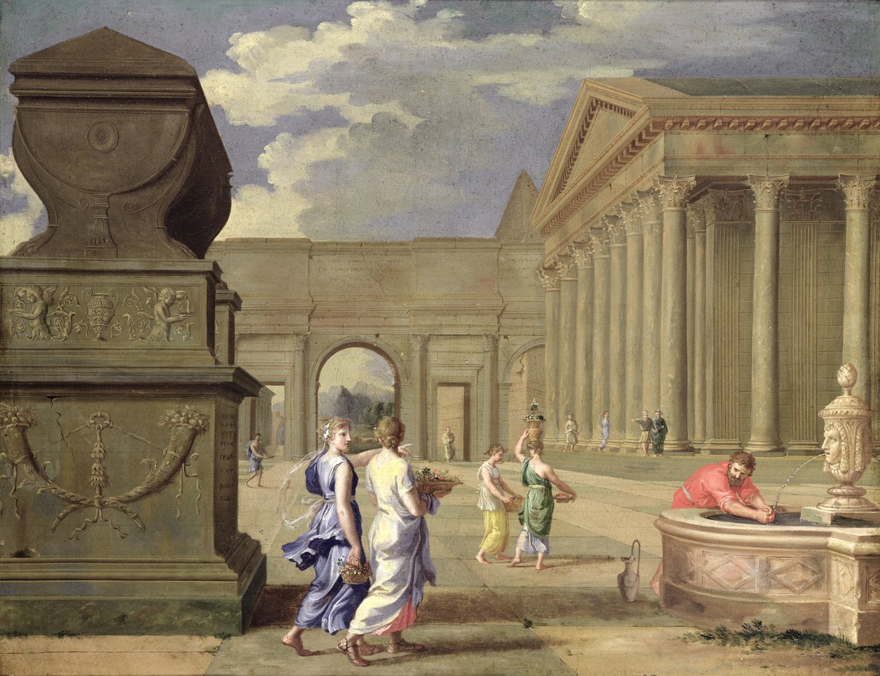 Klassische Landschaft von Jean Lemaire