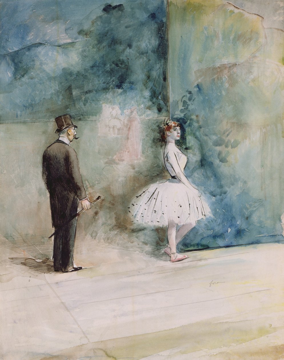 Die Tänzerin, 1890 von Jean Louis Forain
