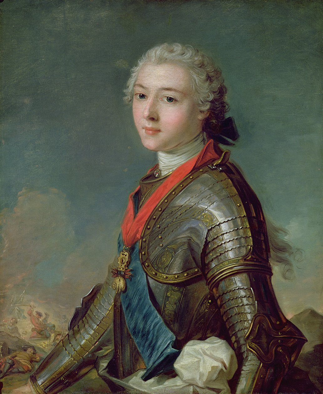 Louis Jean Marie de Bourbon, Herzog von Penthievre, 1743 von Jean Marc Nattier