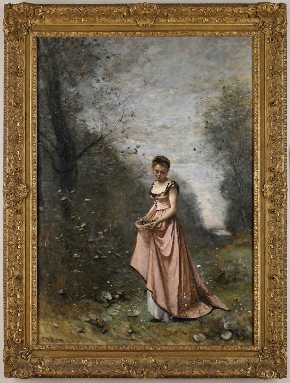 Frühling des Lebens von Jean-Baptiste-Camille Corot