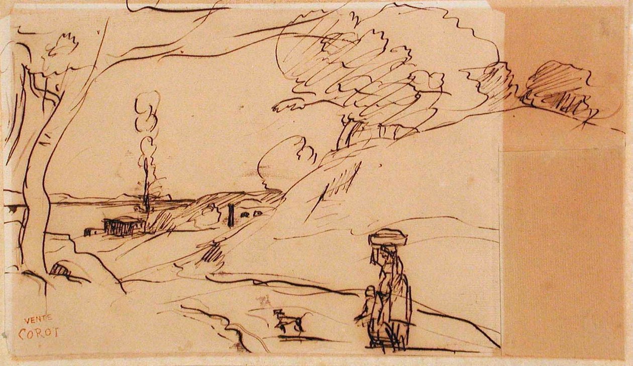 Unbetitelte Landschaft von Jean-Baptiste-Camille Corot