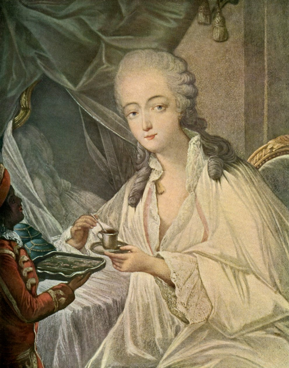 Madame Du Barry und der Page Zamore, aus 