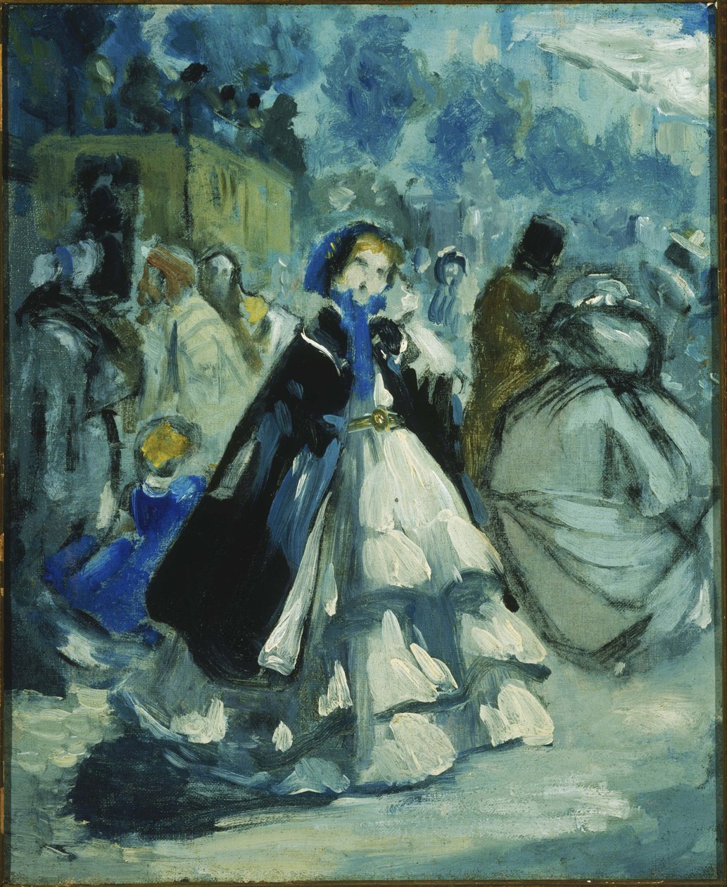 Straßenszene von Jean-Baptiste Carpeaux