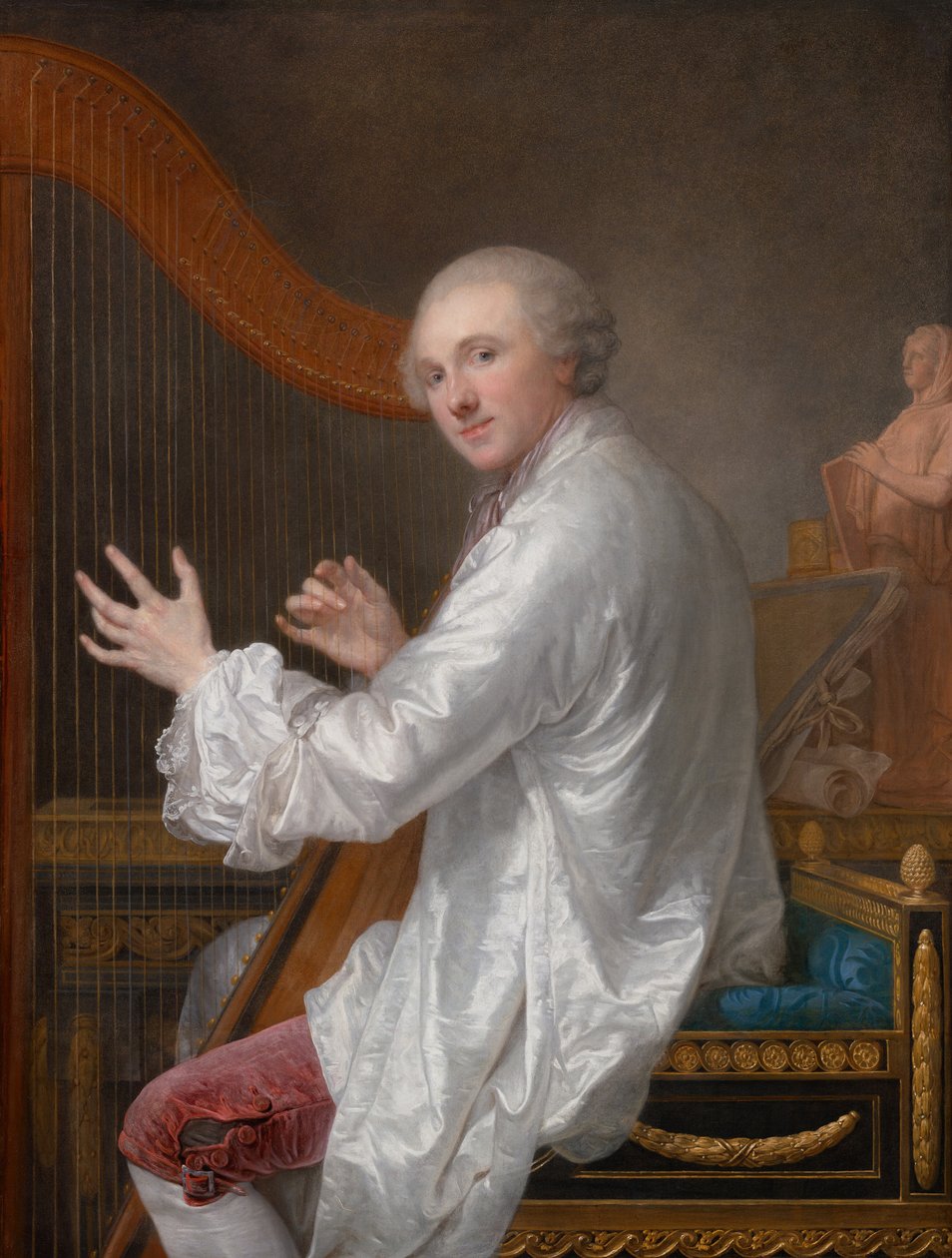 Ange Laurent de La Live de Jully von Jean-Baptiste Greuze