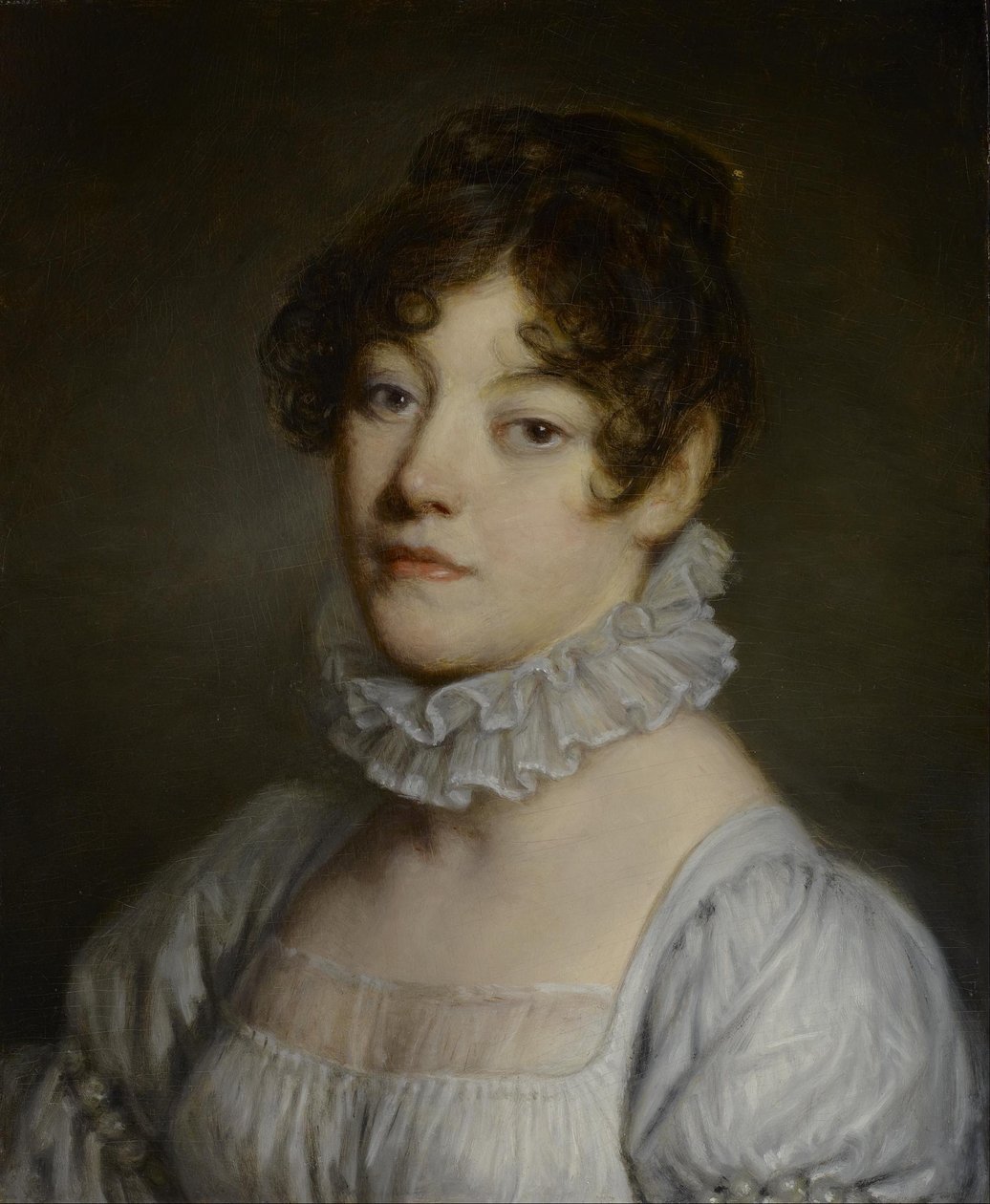 Porträt einer jungen Frau von Jean-Baptiste Greuze