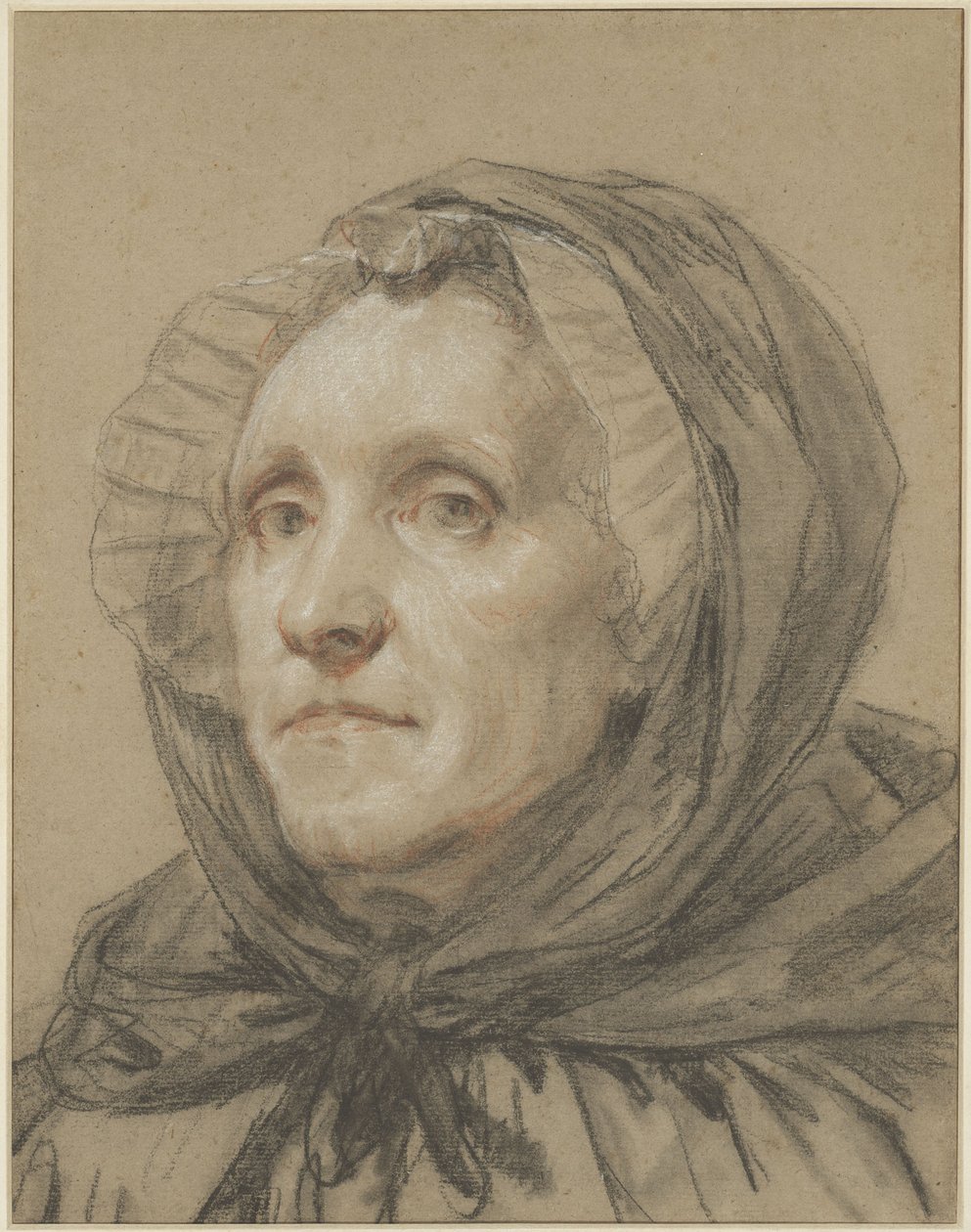 Porträt der Mutter des Künstlers von Jean-Baptiste Greuze