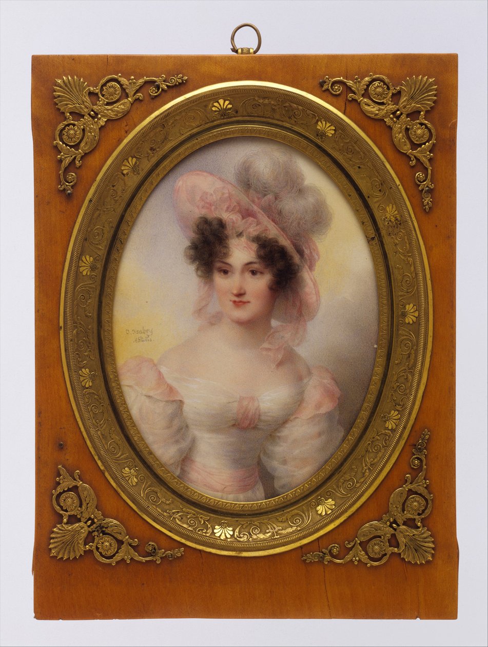 Mrs. Rufus Prime (Augusta Temple Palmer, 1807–1840) von Jean-Baptiste Isabey