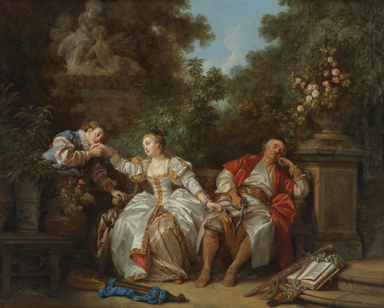 Der heimliche Liebhaber von Jean-Baptiste Le Prince