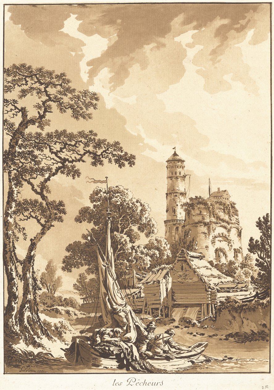 Die Fischer von Jean-Baptiste Le Prince