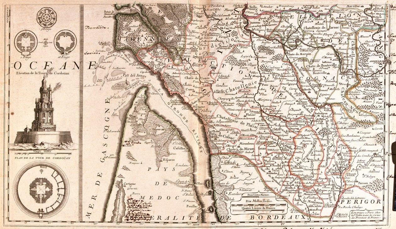 Poitou-Charentes, Frankreich von Jean Baptiste Nolin