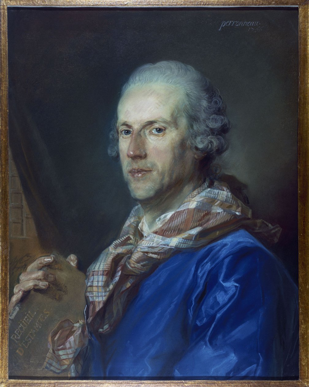 Porträt von Charles Lenormant du Coudray von Jean-Baptiste Perronneau