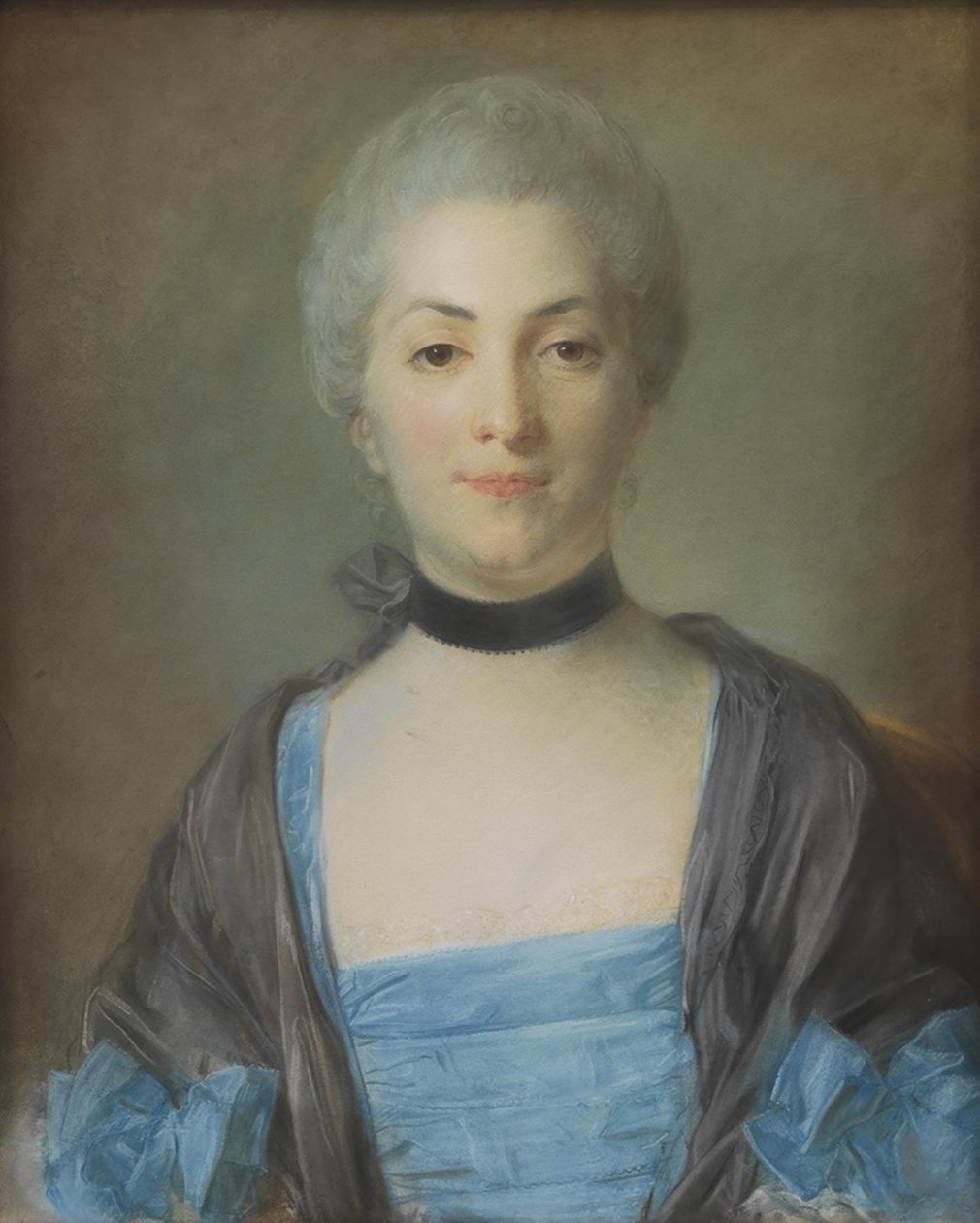 Porträt einer Dame von Jean-Baptiste Perronneau