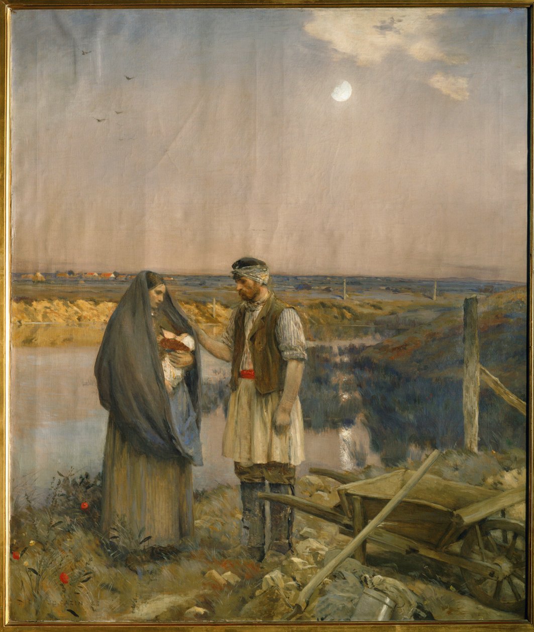 Das Ende des Tages von Jean-Charles Cazin