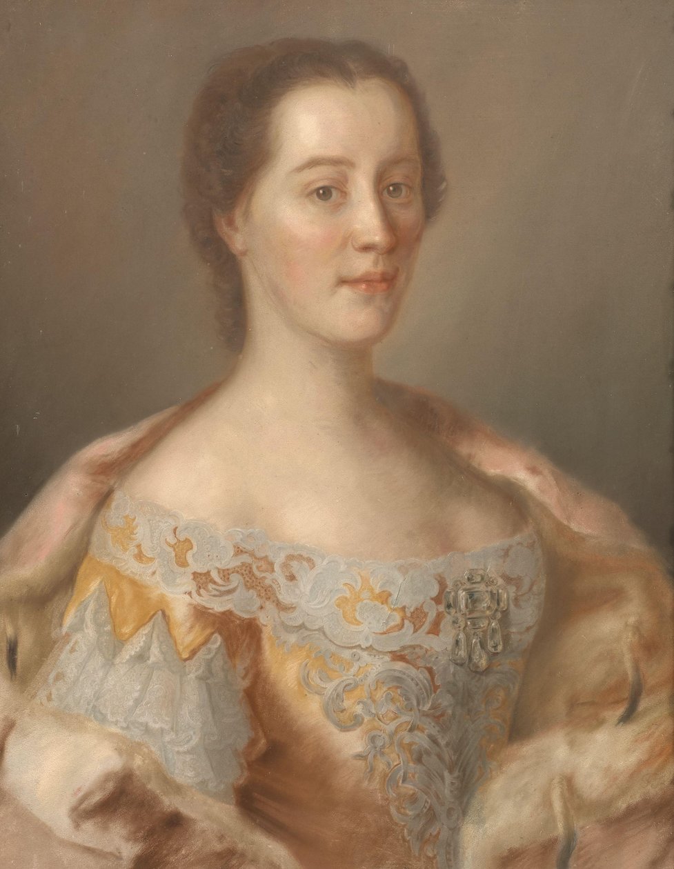 Porträt der Erzherzogin Maria Anna von Österreich von Jean-Etienne Liotard