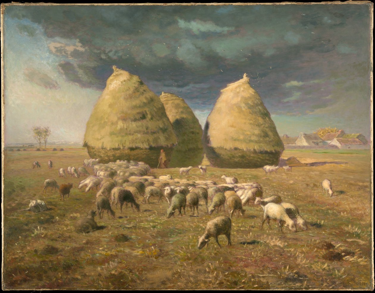 Heuschober: Herbst von Jean-Francois Millet