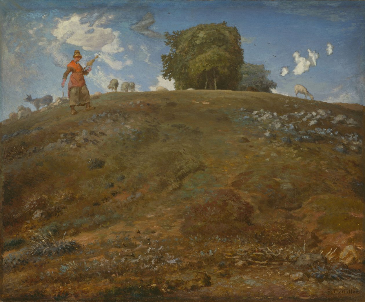 In der Auvergne von Jean-Francois Millet