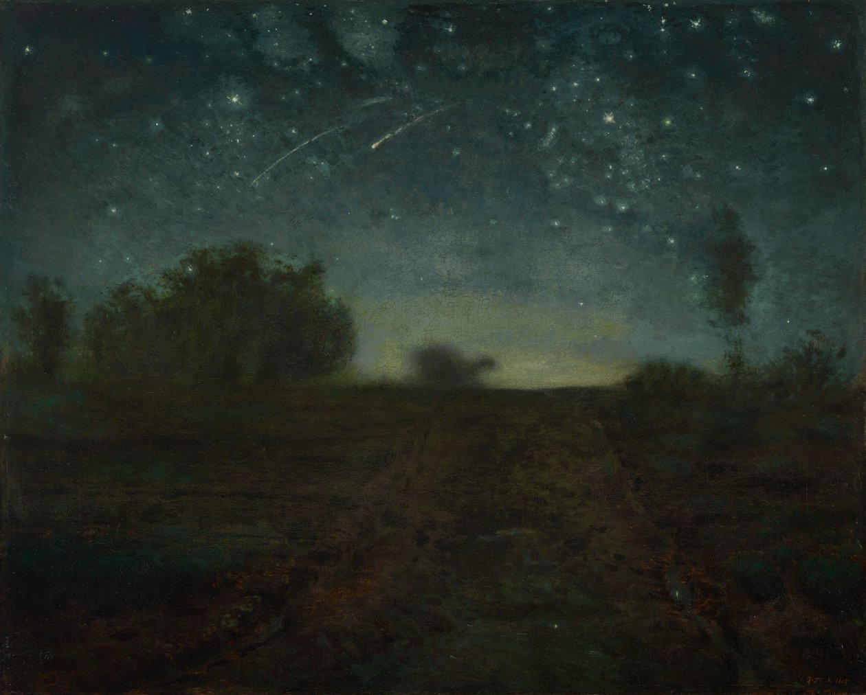 Sternennacht von Jean-Francois Millet