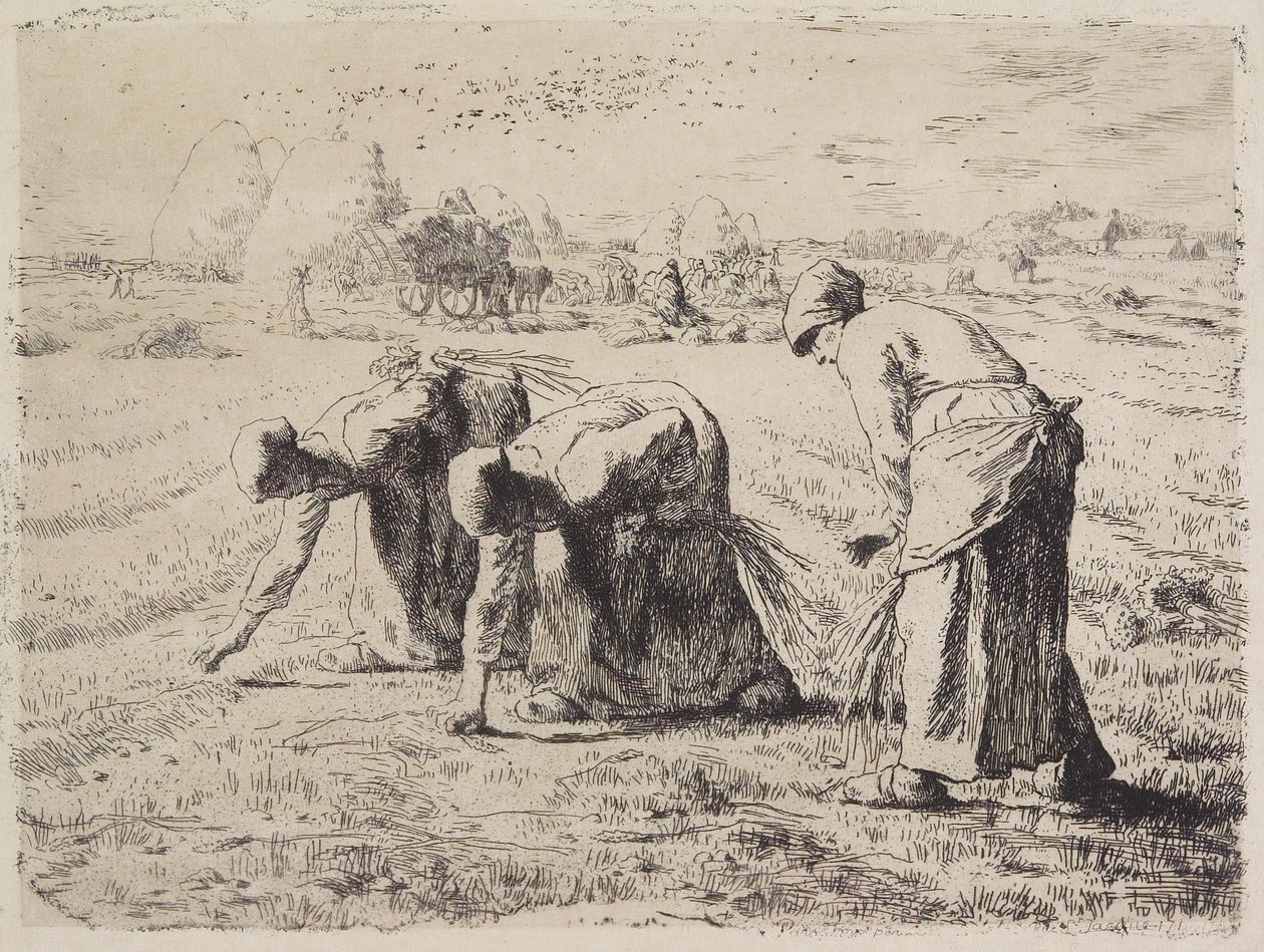 Die Ährenleserinnen von Jean-Francois Millet