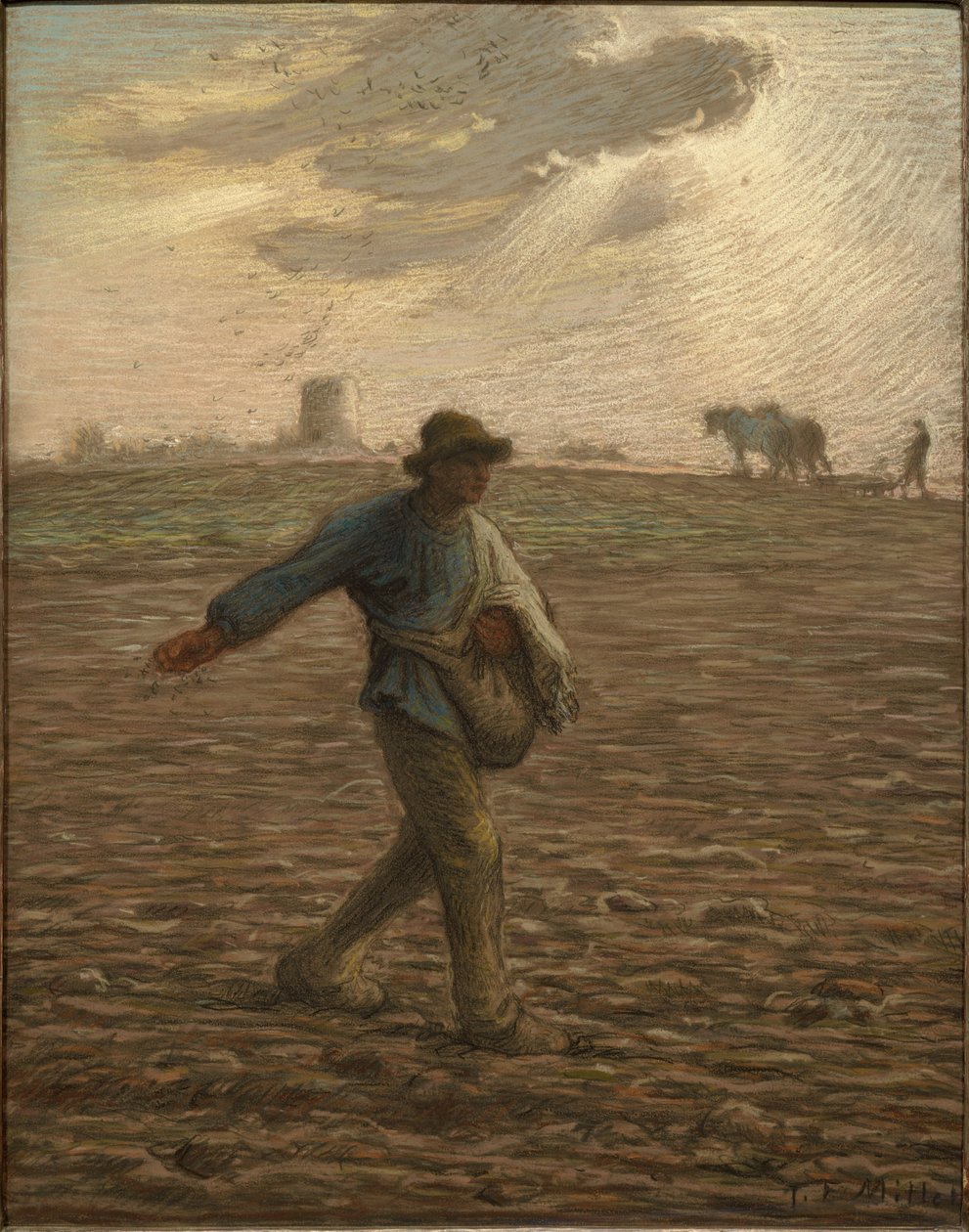 Der Sämann von Jean-Francois Millet