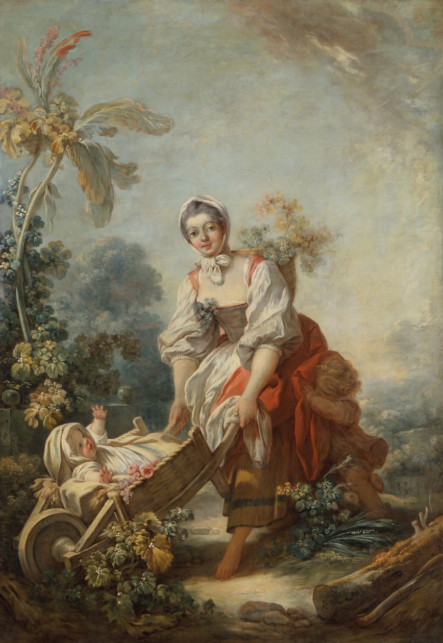 Die Freuden der Mutterschaft von Jean-Honore Fragonard