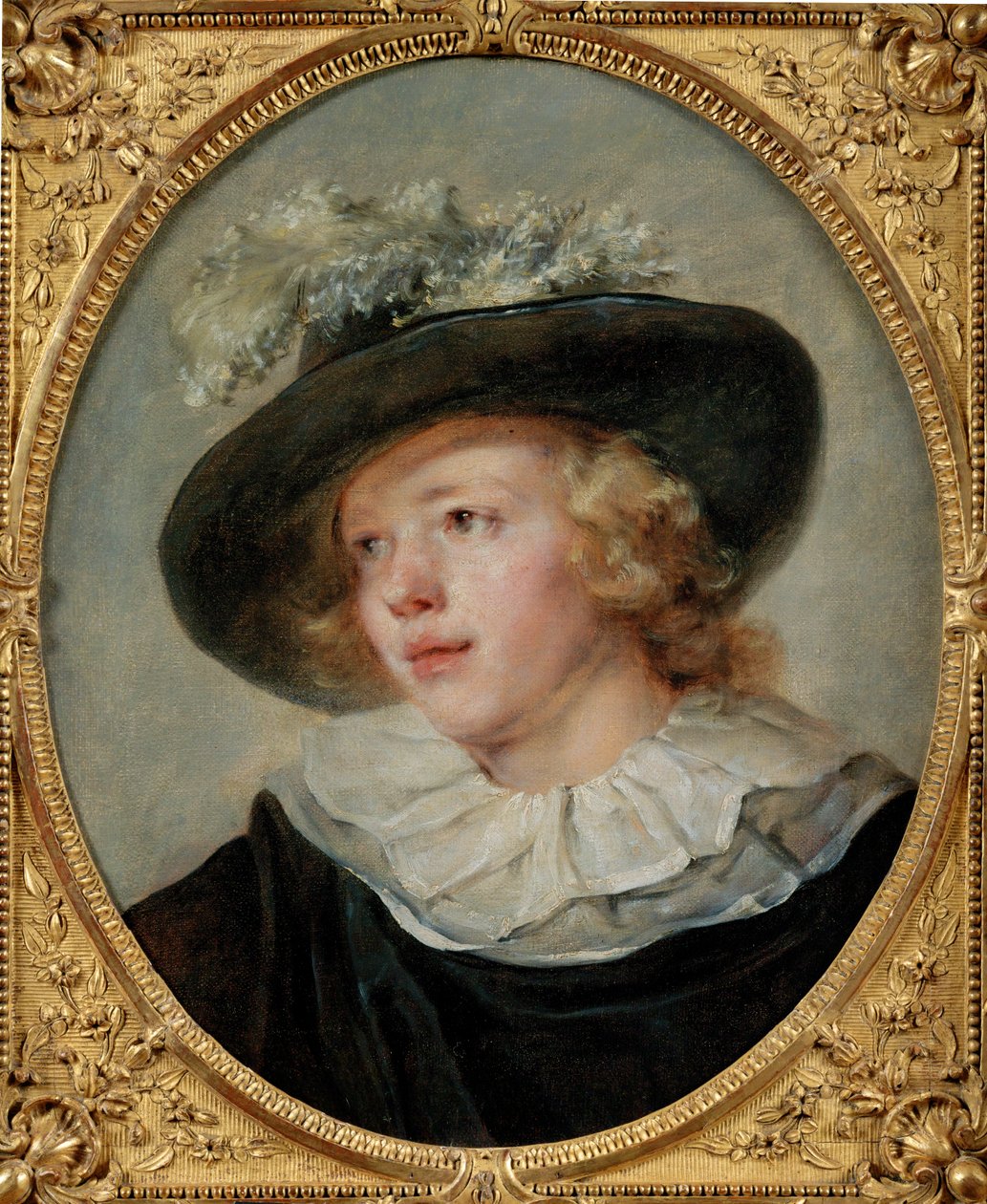 Porträt eines jungen Mannes von Jean-Honore Fragonard